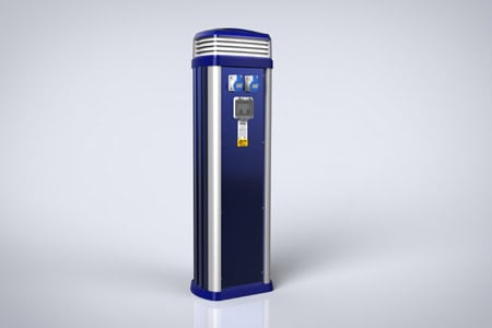 QUANTUM 1250mm Stromsäule 2 Steckdosen