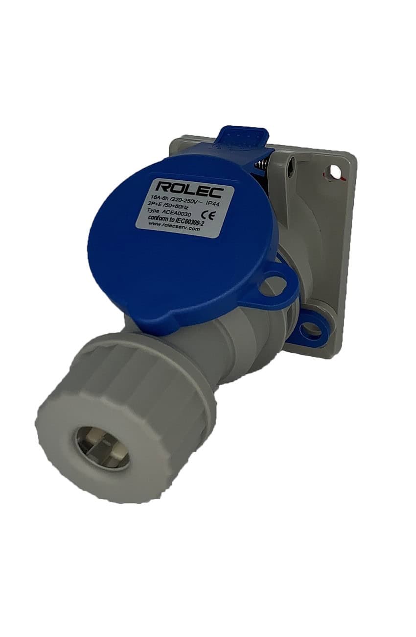 CEE STECKER ABSCHLIESSBAR 16A 230V IP44