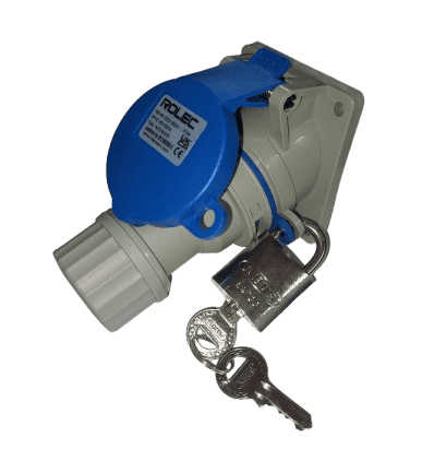 CEE STECKER ABSCHLIESSBAR 16A 230V IP44