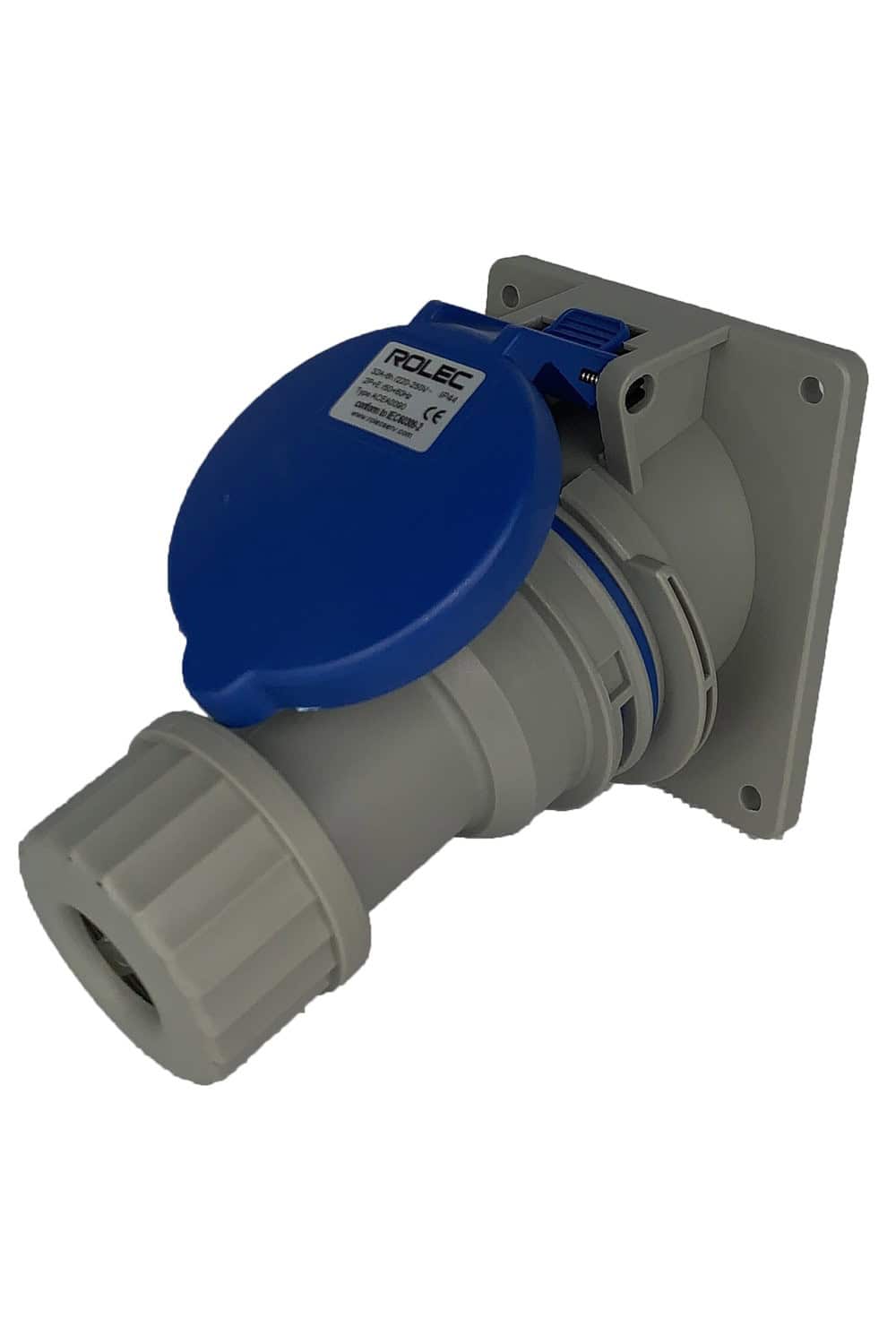 CEE EINBAUSTECKDOSE SCHRÄG 32A 230V IP44