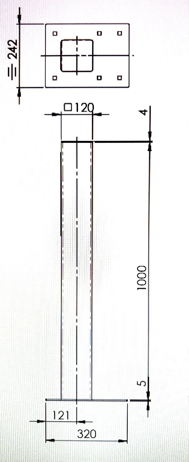 Edelstahl-Wassersäule mit Haspel