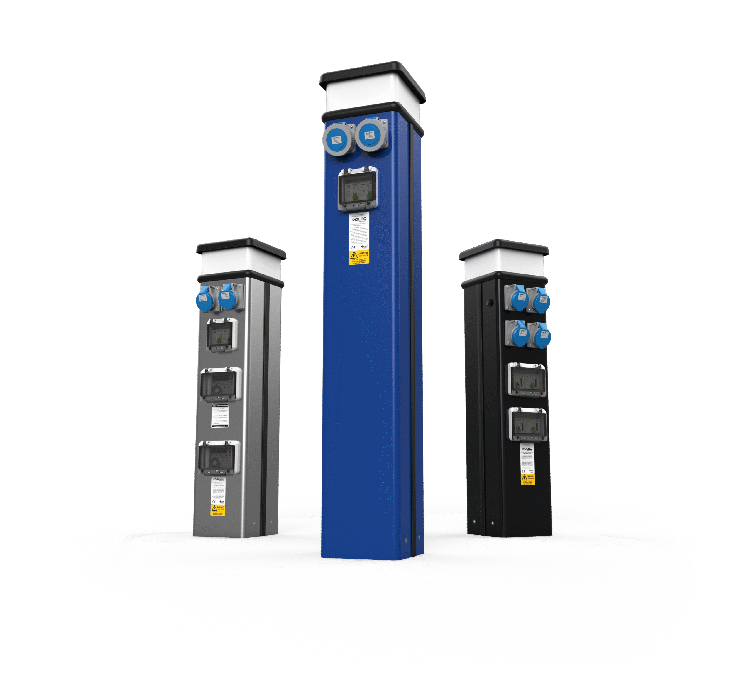 CLASSIC 1000mm Stromsäule 3 Steckdosen