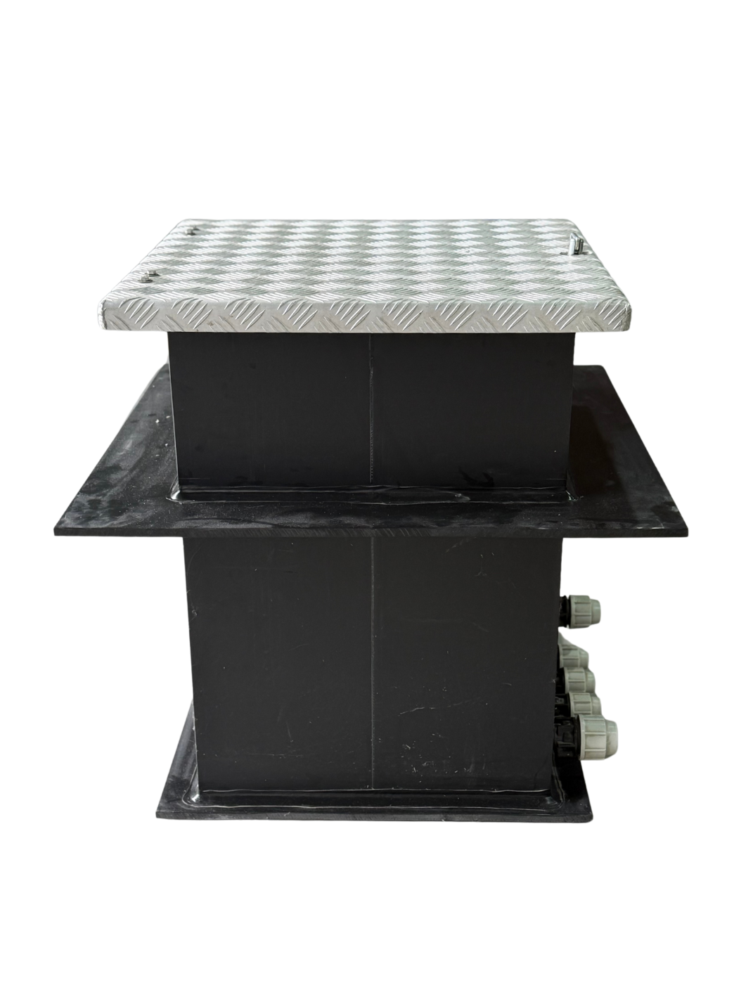 Watermeterput met 4 watermeters